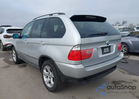 2004 BMW X5 3.0I z USA, uszkodzony, nr VIN 5UXFA13594LU36174
